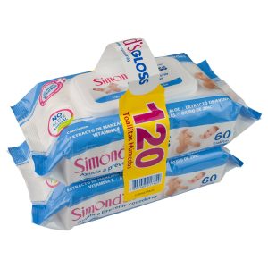 Toalla Hum Simonds Pack 60u Bol Cx12