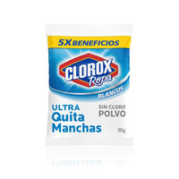 Quita Mancha Clorox Polv 30Gr 10U Cx4