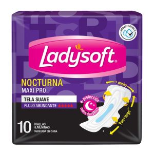Toalla Ladysoft Nocturna Maxi Pro 8u Cx10