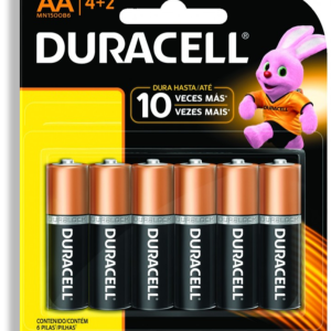 Pilas Duracel AA x6 S