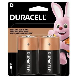 Pilas Duracel D x2