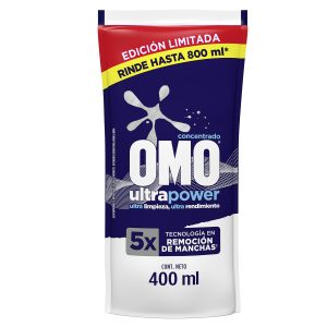 Deter Omo Liq 400ml Dp Cx15