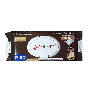 Toalla Hum Emu Adulto 50u Bol Cx12