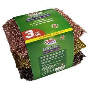 Esponja Oro Ultraclean 3u Cx100