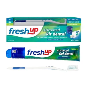 Kit Dental Gel+Hilo+Cepillo Fresh Up Cx42