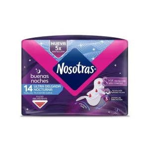 Toalla Nosotras Noc Ultra Delgada 14u Cx16