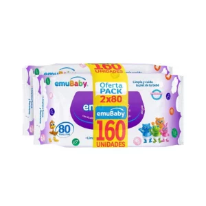 Toalla Emu Sin Tapa Pack 80u Bol Cx12