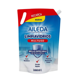 Lim Vidrio Rec. Aileda 1L Dp Cx12