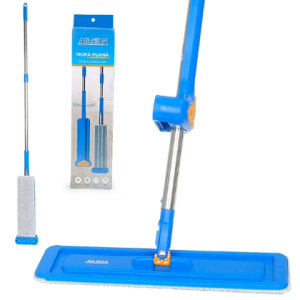 Mopa Plana Microfibra Con Mango Aileda Cx24